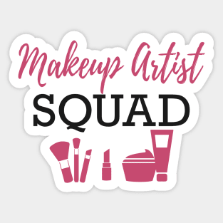 Makeup Artist Squad Sticker